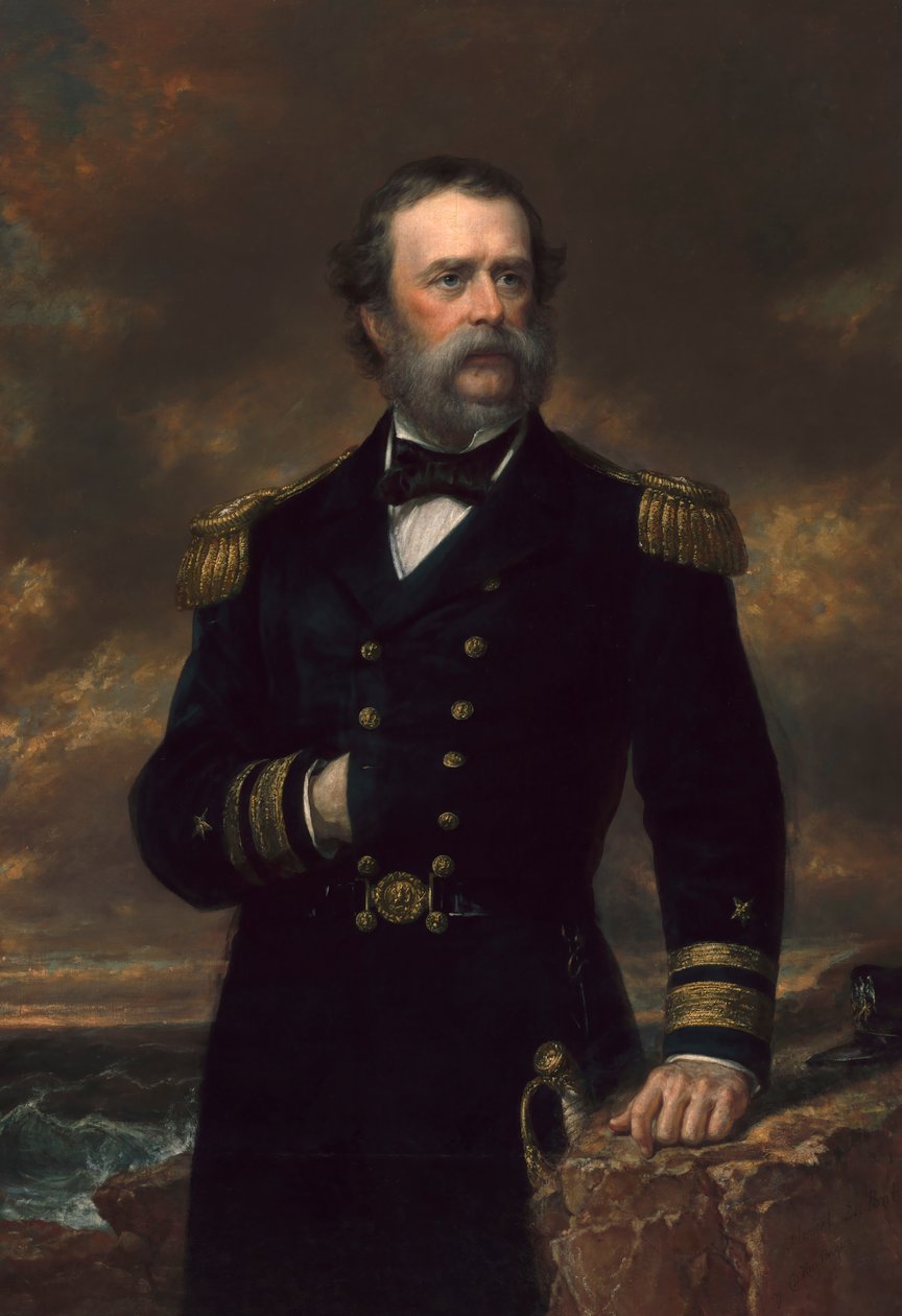 Samuel Francis Du Pont, 1867-1868. af Daniel Huntington