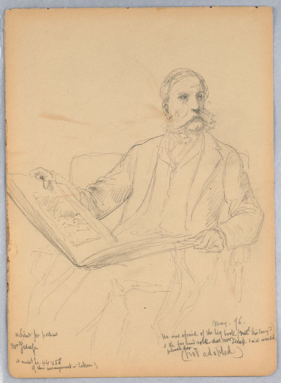 Study for a Portrait of Mr. Morris K. Jesup, Esq. af Daniel Huntington