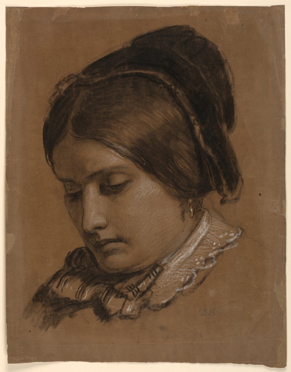 Kunstnerens Hustru Sophie af Daniel Huntington