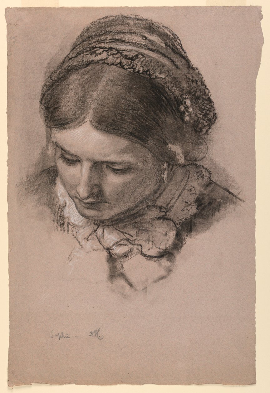 Kunstnerens Hustru Sophie af Daniel Huntington