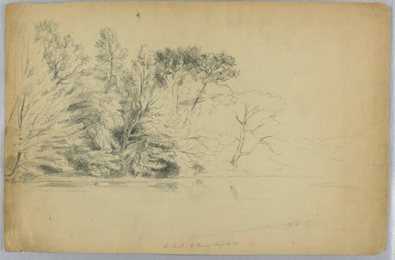 The Brook, North Conway, New Hampshire af Daniel Huntington