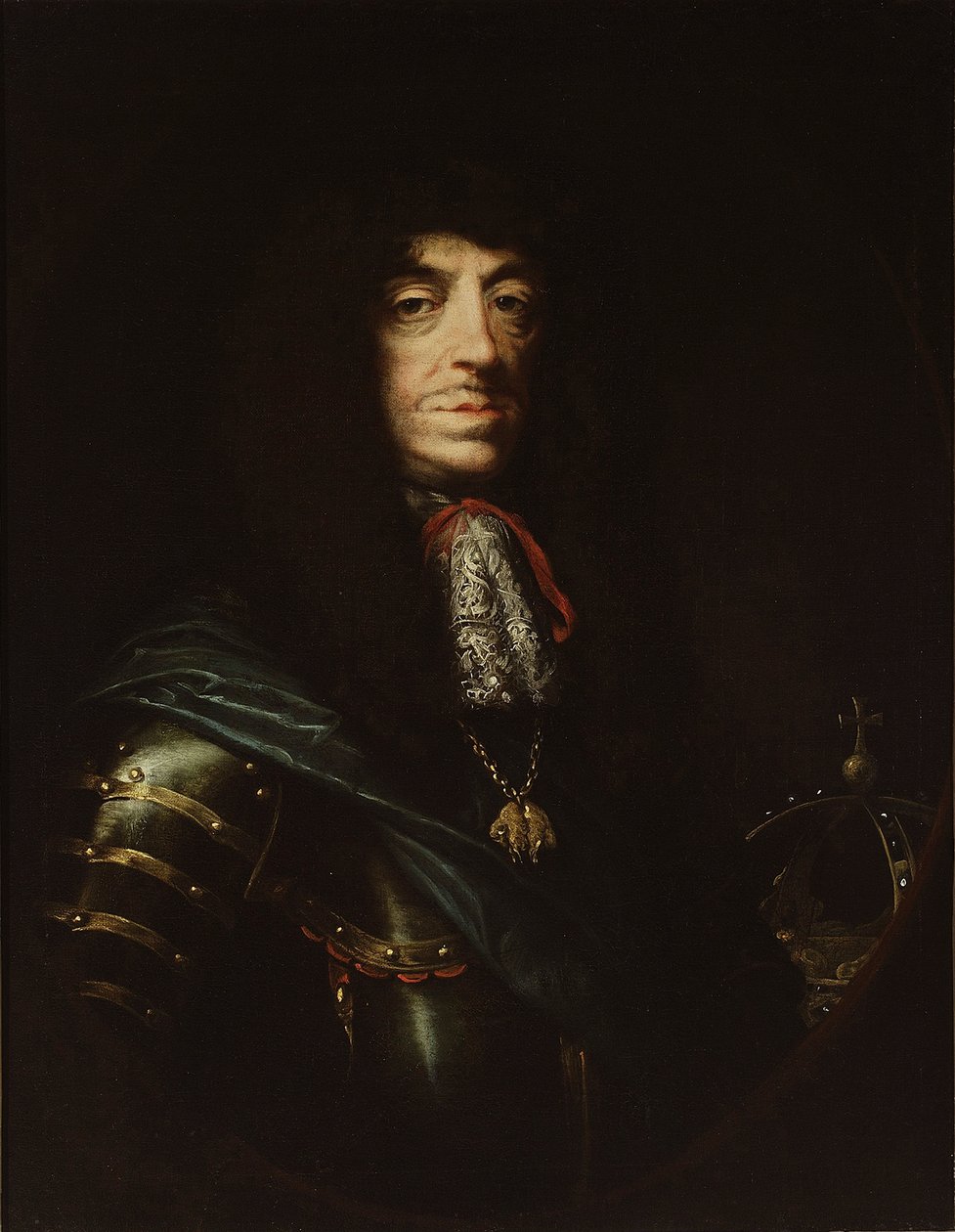 Jean II Casimir Vasa - Portræt af John II Casimir Vasa (1609-1672) af Schultz, Daniel, den yngre (1615-1683). Olie på lærred, størrelse: 90x71, ca 1661, Muzeum Narodowe, Warszawa af Daniel Jerzy Schultz
