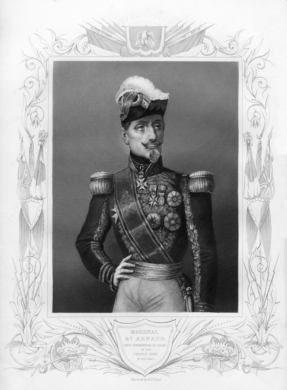 Armand-Jacques Leroy de Saint-Arnaud 1801-1854, 1857. af Daniel John Pound