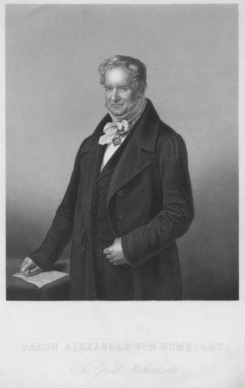 Baron Alexander Von Humboldt, Den store naturforsker, 1850