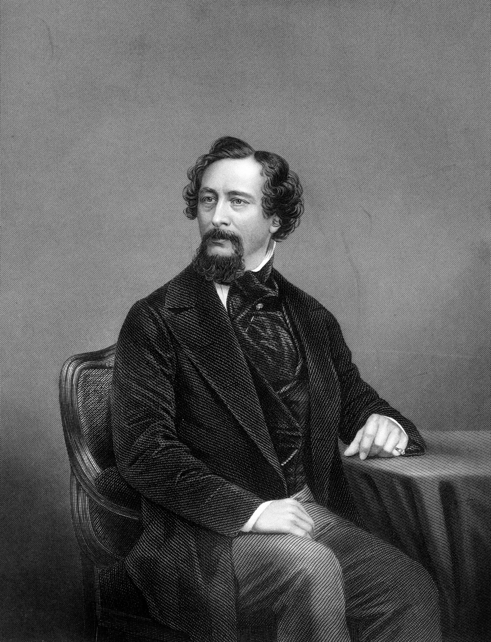 Charles Dickens, engelsk forfatter, 1800-tallet. af Daniel John Pound