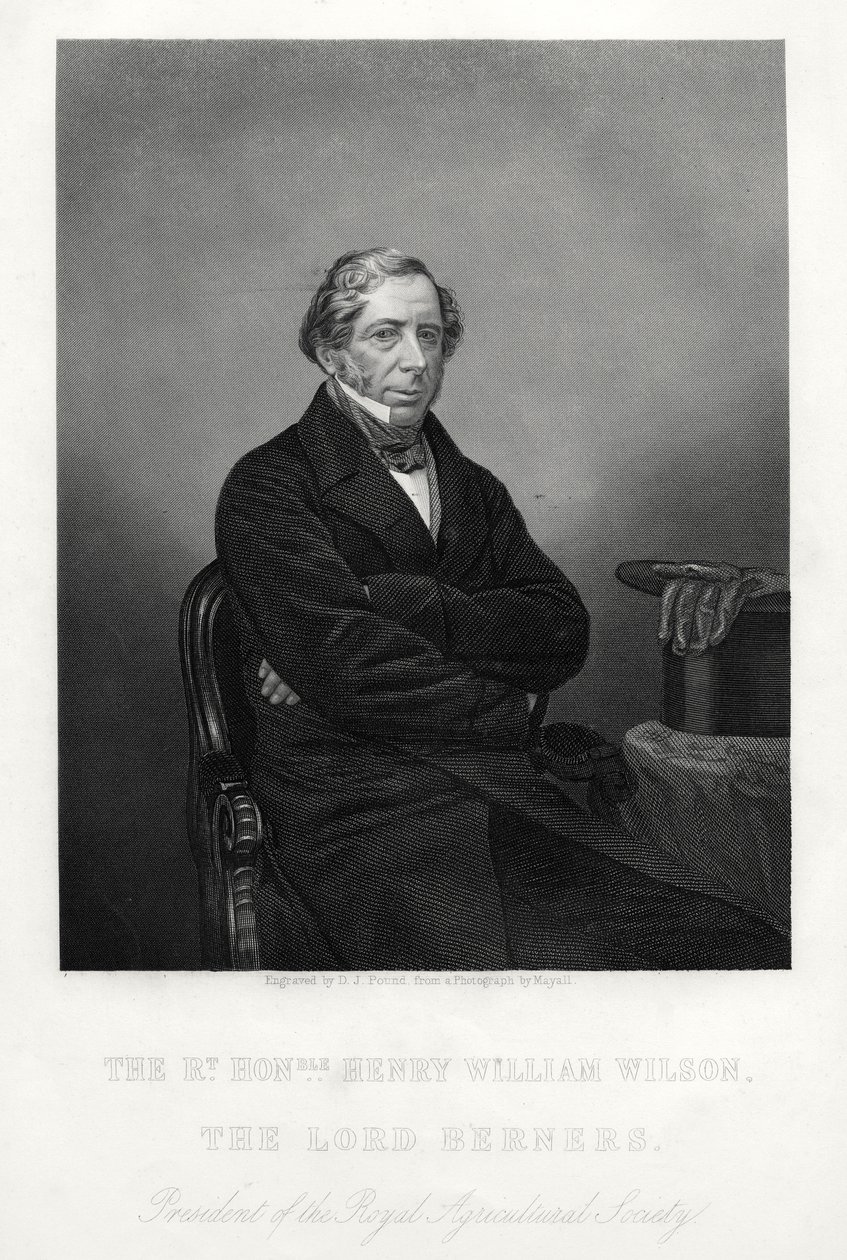 Henry William Wilson, 11. Baron Berners, c1880 af Daniel John Pound