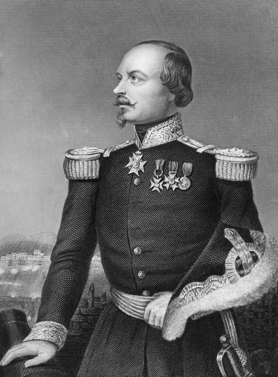 Marskal Canrobert, fransk soldat, 1857 af Daniel John Pound