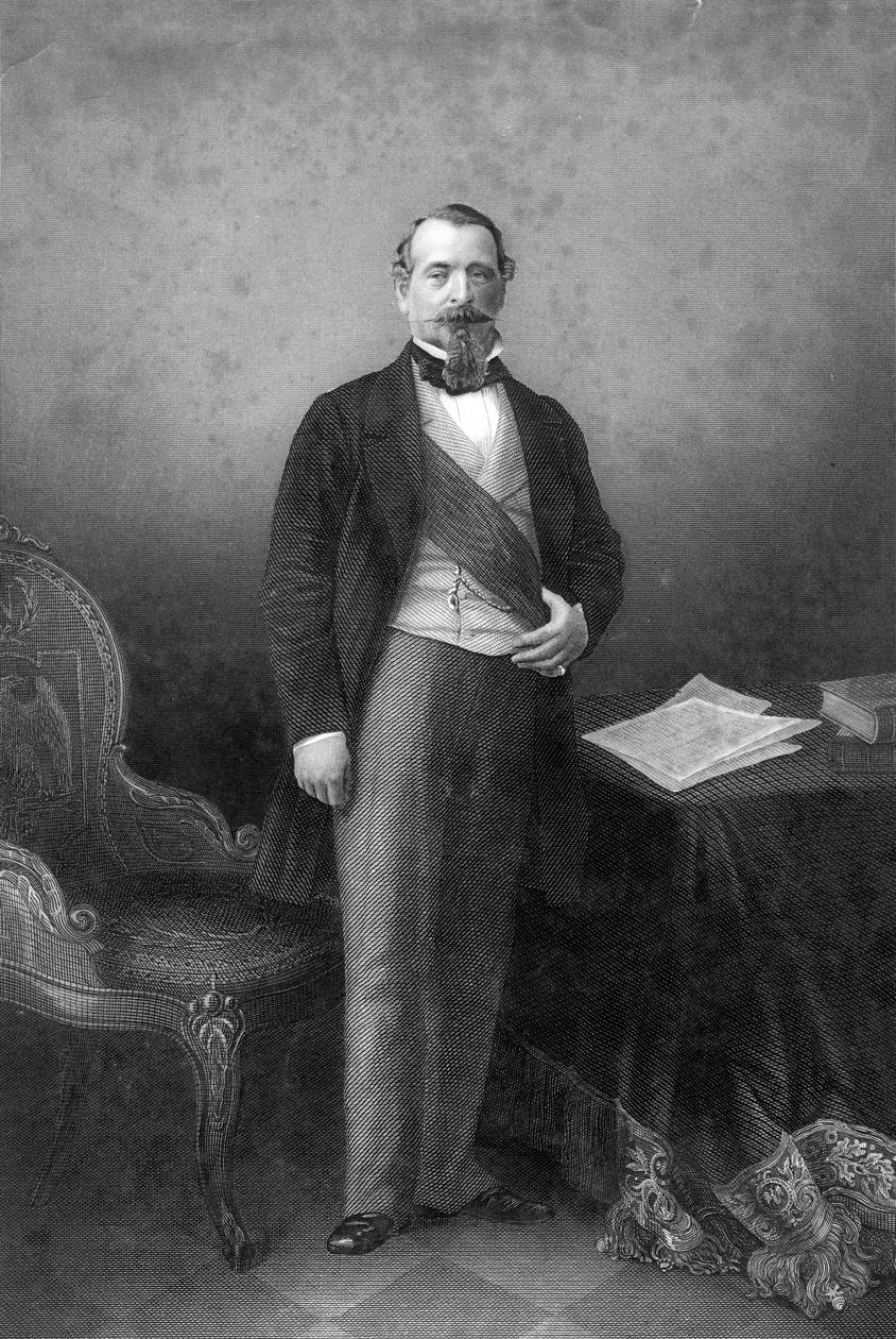 Napoleon III, kejser af Frankrig, 1800-tallet. af Daniel John Pound