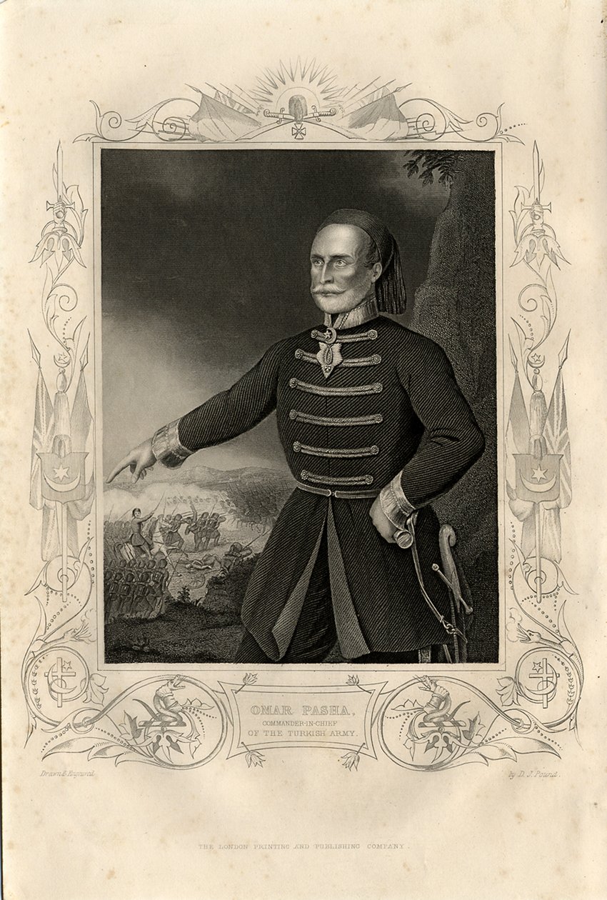 Portræt af Omar Pasha, 1856 af Daniel John Pound