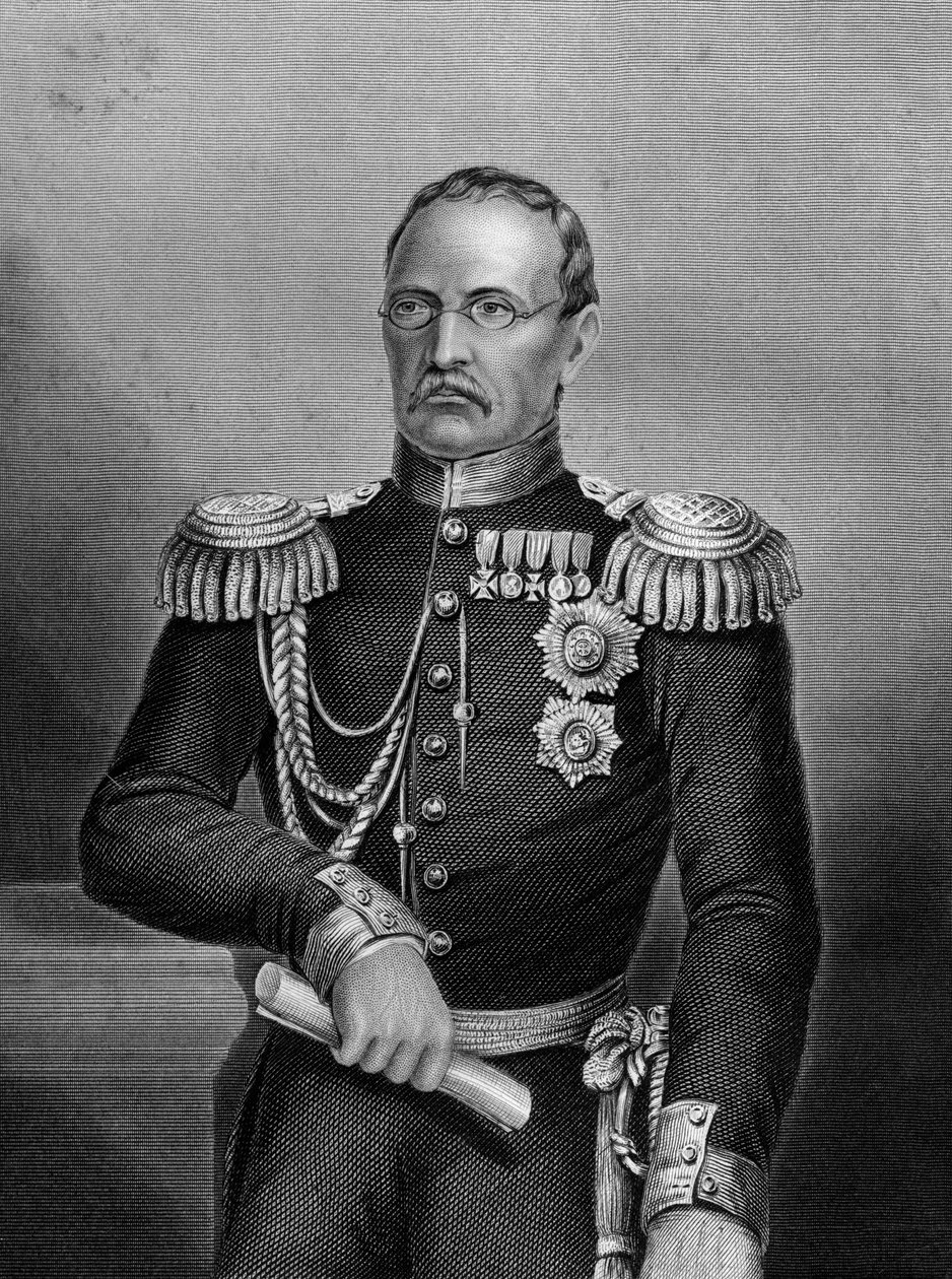 Prins Gortschakoff, russisk soldat, 1857 af Daniel John Pound