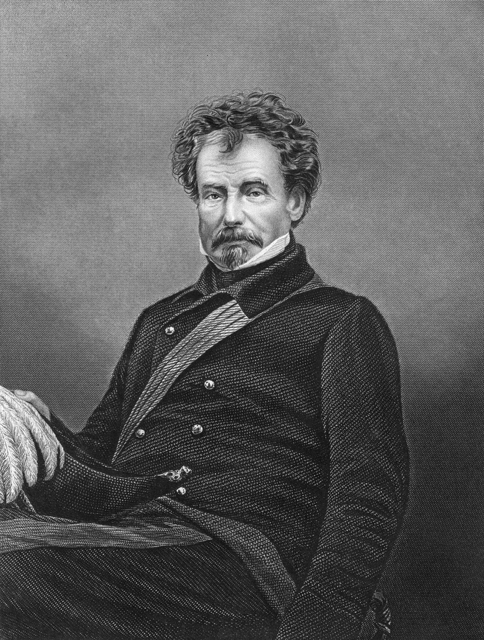 Sir Colin Campbell, øverstkommanderende for Indiens styrker, c1860 af Daniel John Pound