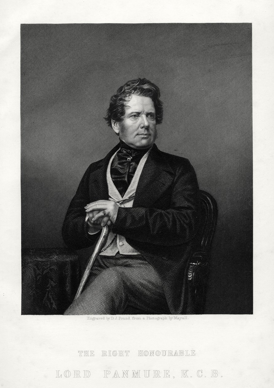William Maule 1700-1782, 1. jarl af Panmure, soldat og politiker, c1880. af Daniel John Pound