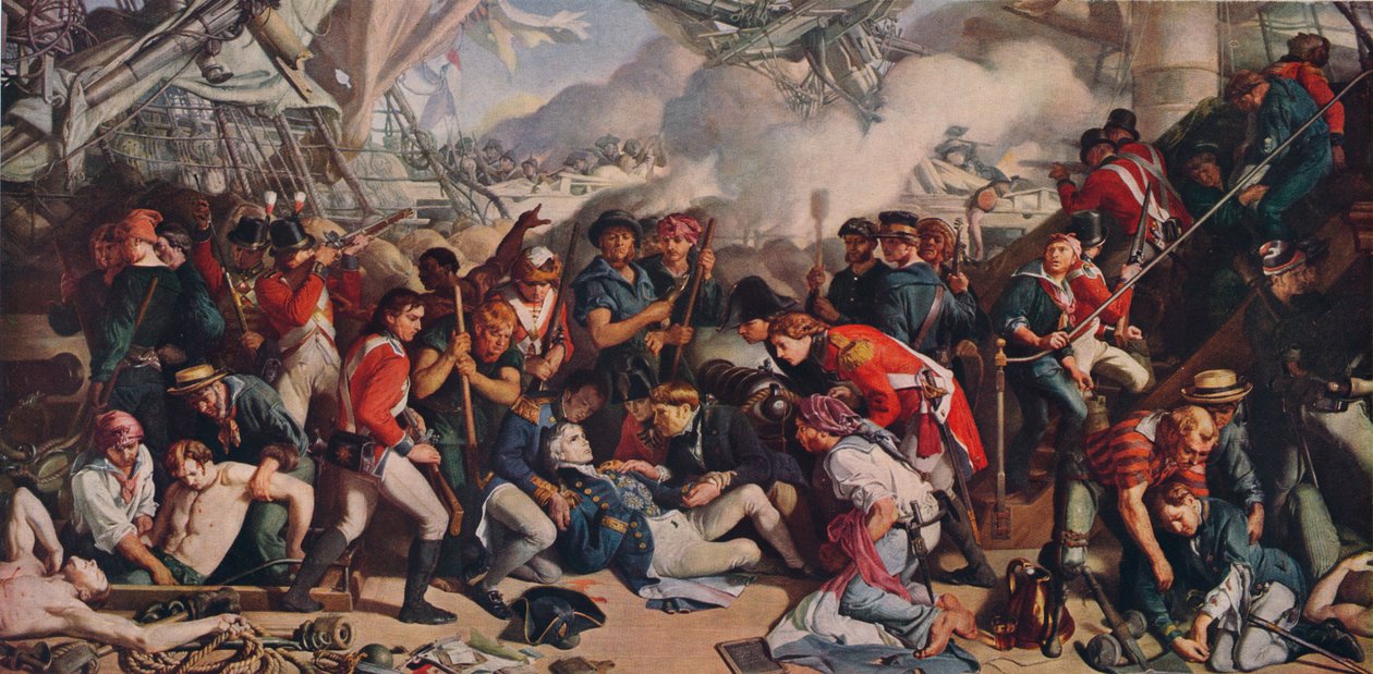 Nelsons død, 1859-64, 1938 af Daniel Maclise