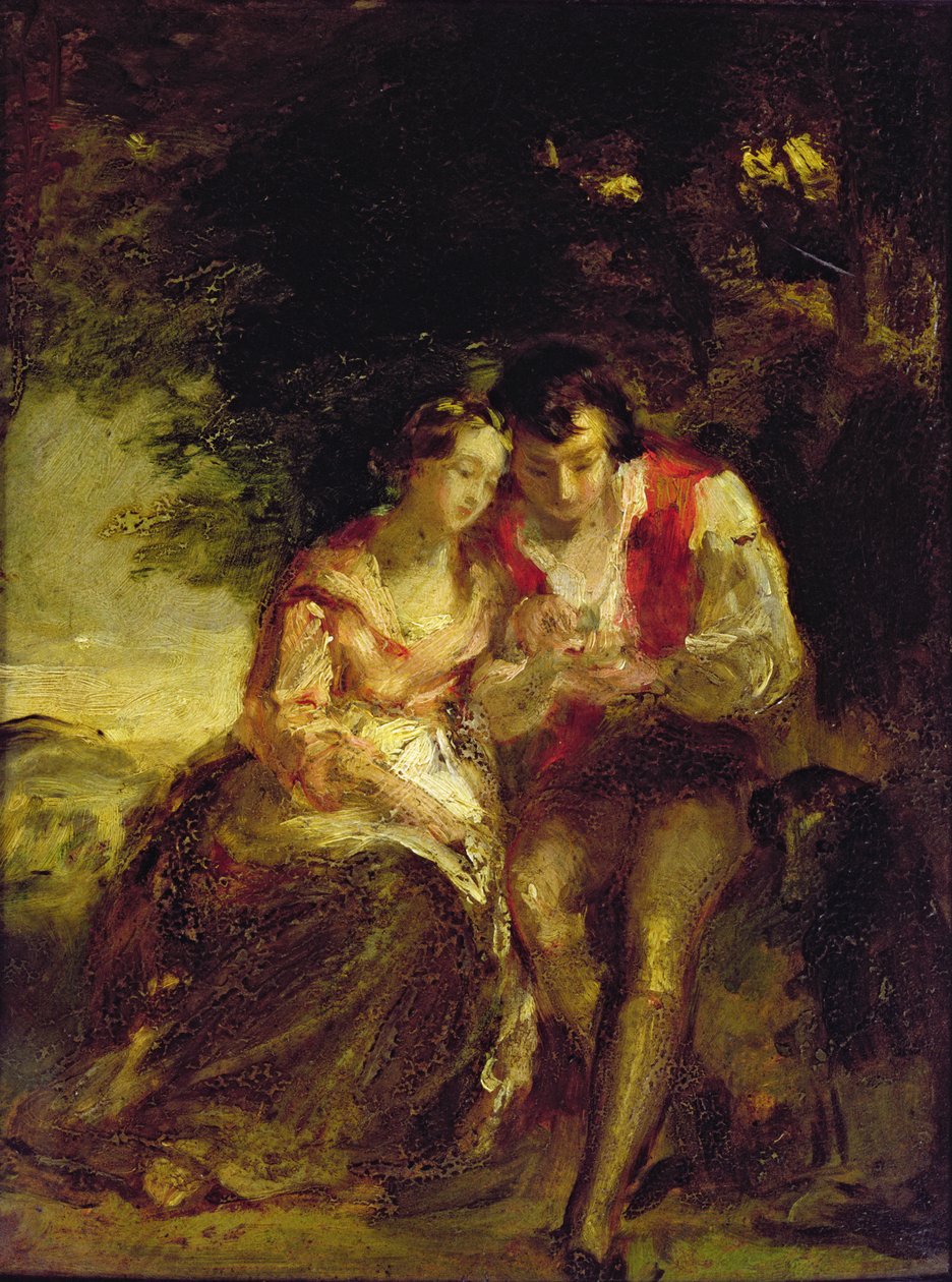 Burns og Highland Mary af Daniel Macnee
