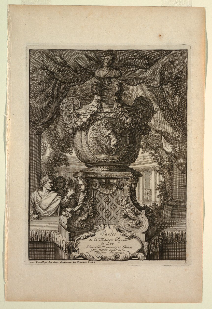 Titelblad, Vasses de la Maison Royalle de L