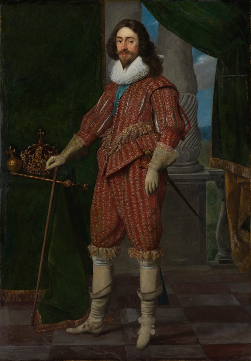 Charles I 1600-1649, konge af England, 1629 af Daniel Mytens