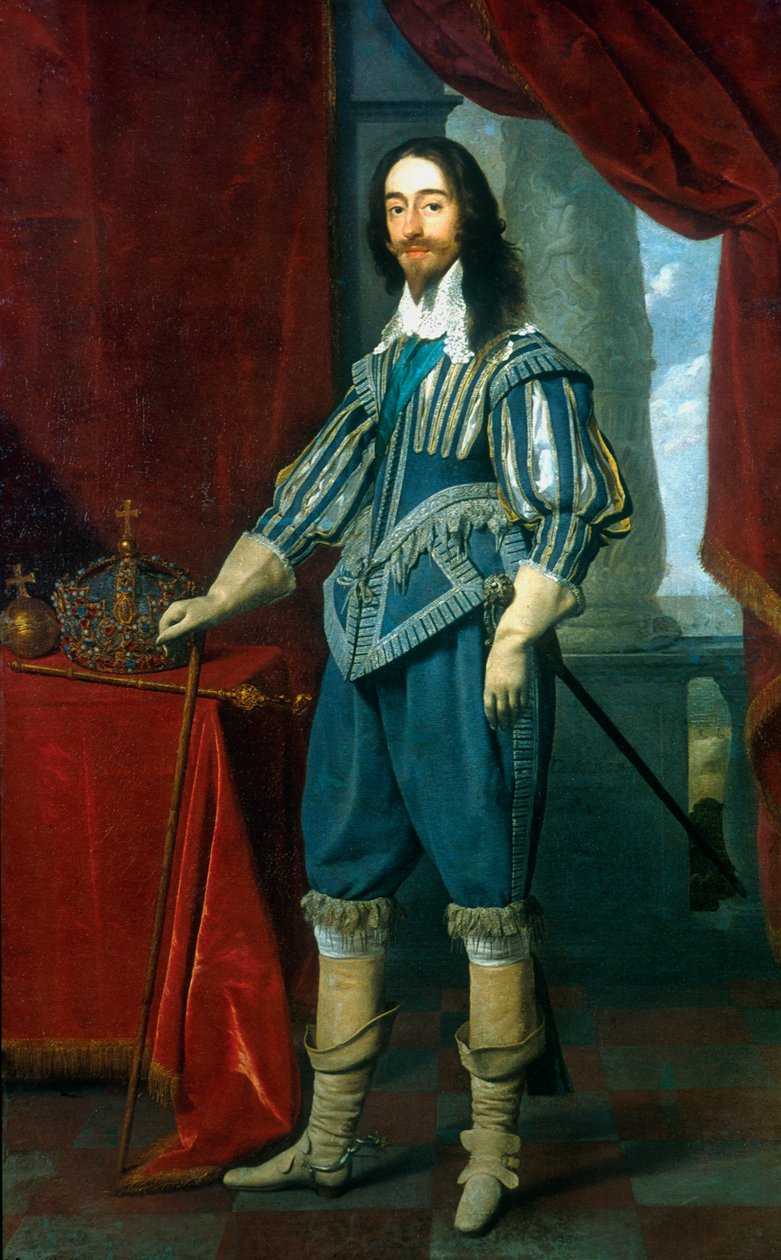 Charles I, konge af Storbritannien og Irland, 1631 af Daniel Mytens
