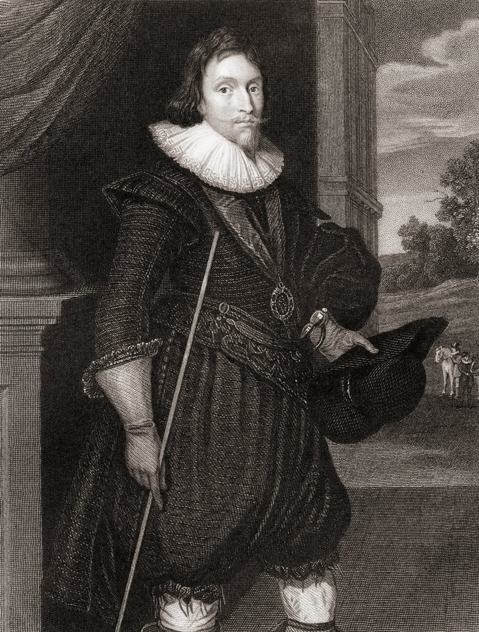 Portræt af James Hamilton (1589-1625) 2. markis af Hamilton, fra 
