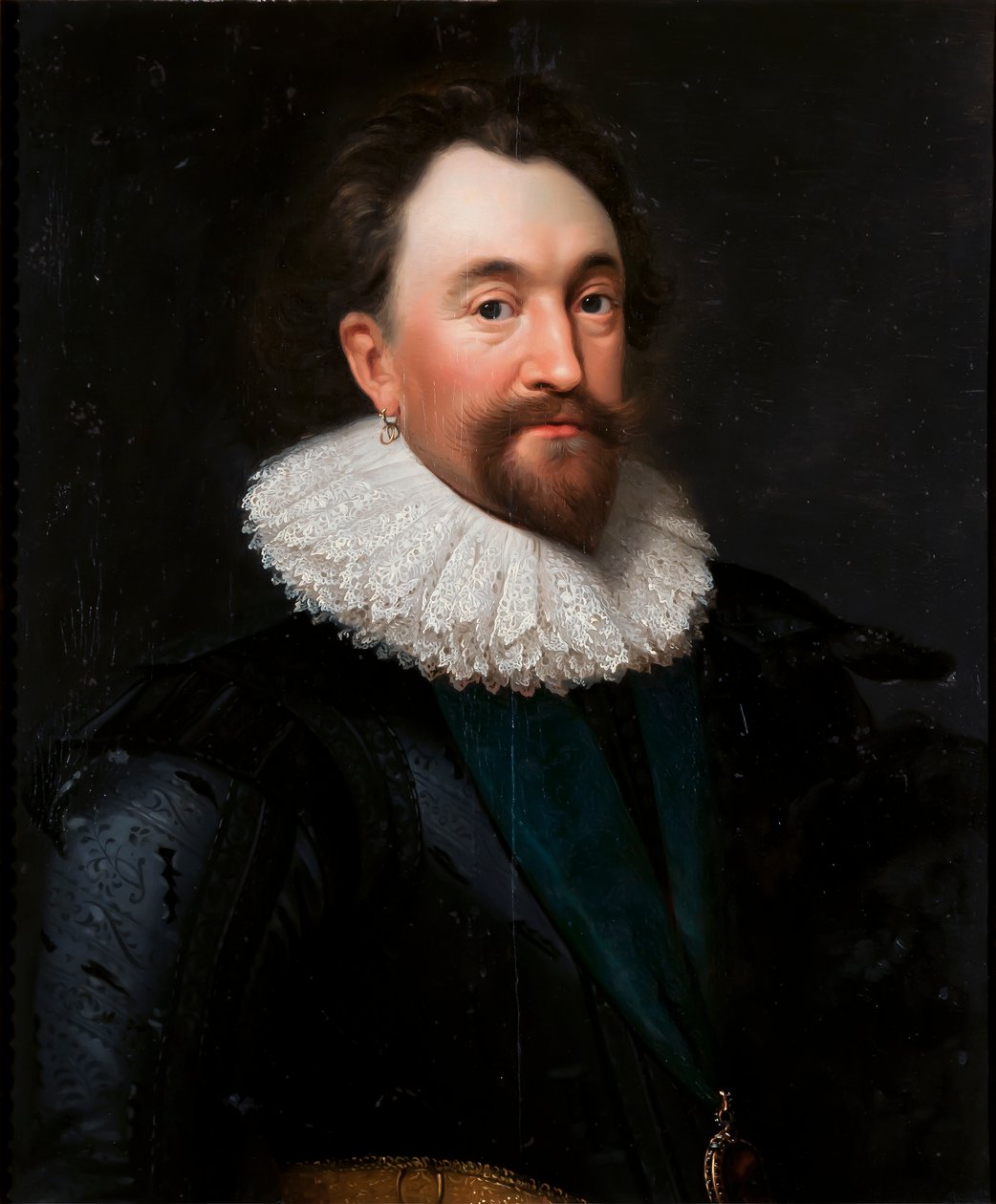 Portræt af William Herbert, 3. jarl af Pembroke, ca. 1620-30 af Daniel Mytens