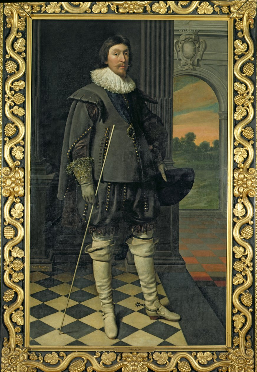 Markis af Hamilton (1589-1625) af Daniel Mytens