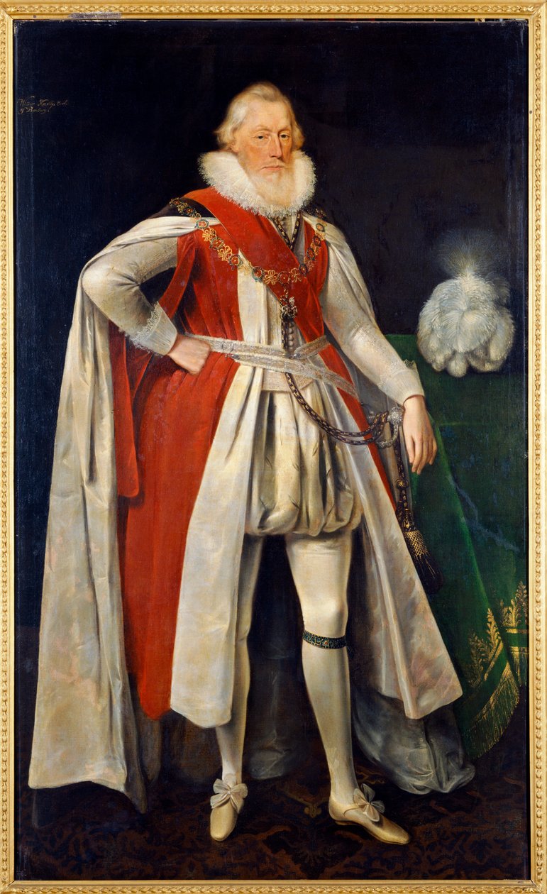William Knollys ca. 1620 (olie på lærred) af Daniel Mytens