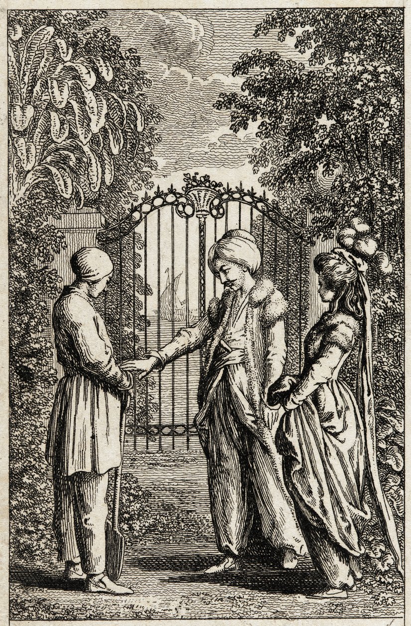 Adelheim von Veltheim af Daniel Nikolaus Chodowiecki