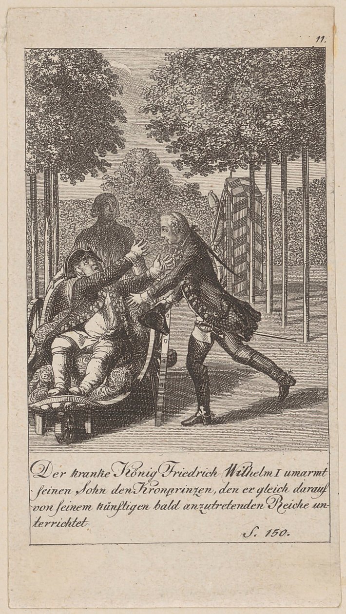 Side 11 i serien »Brandenburgs historie« af Daniel Nikolaus Chodowiecki
