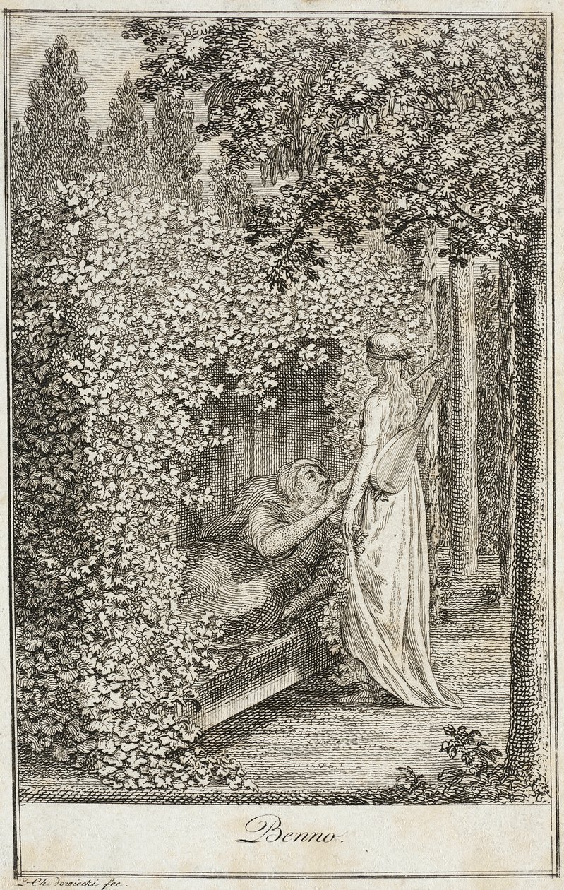 Illustration til »Beckers almanak for 1800« af Daniel Nikolaus Chodowiecki