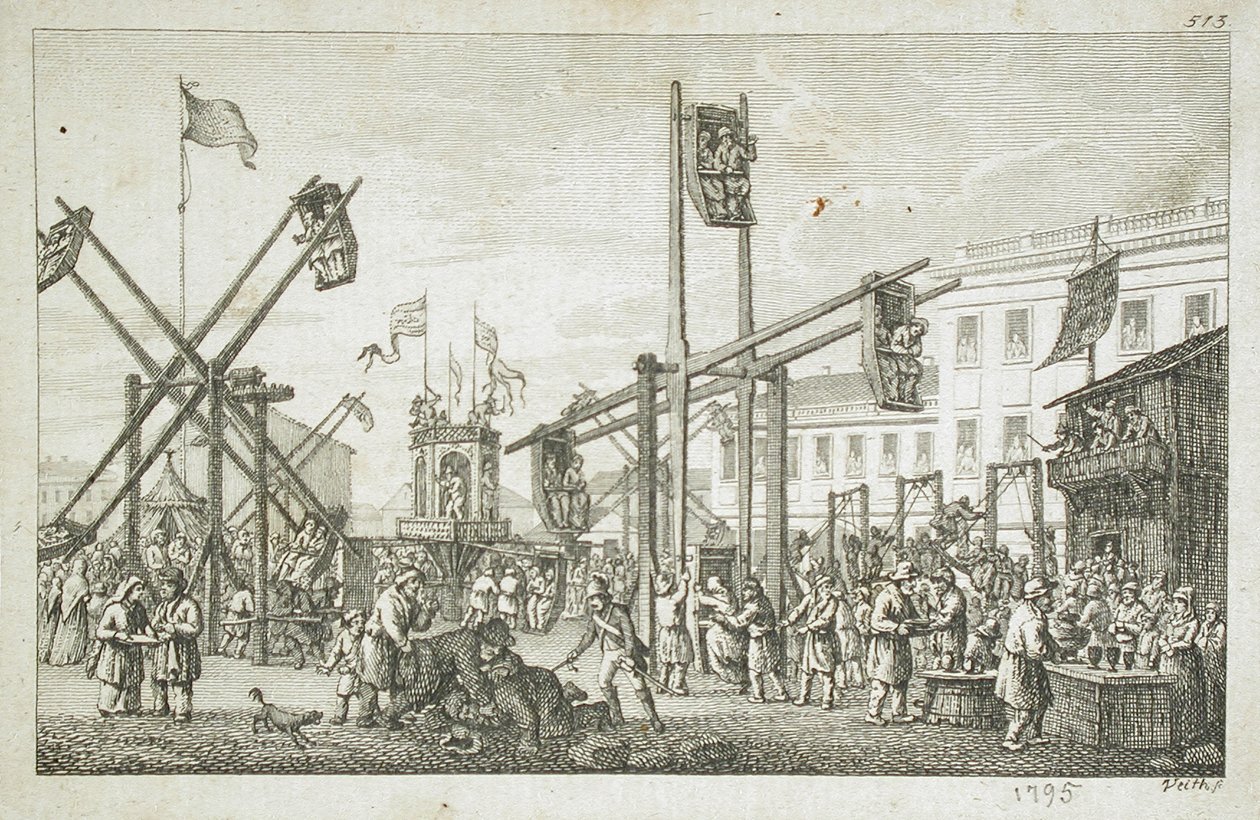 Illustration til Storchs "Maleri af Petersborg" af Daniel Nikolaus Chodowiecki