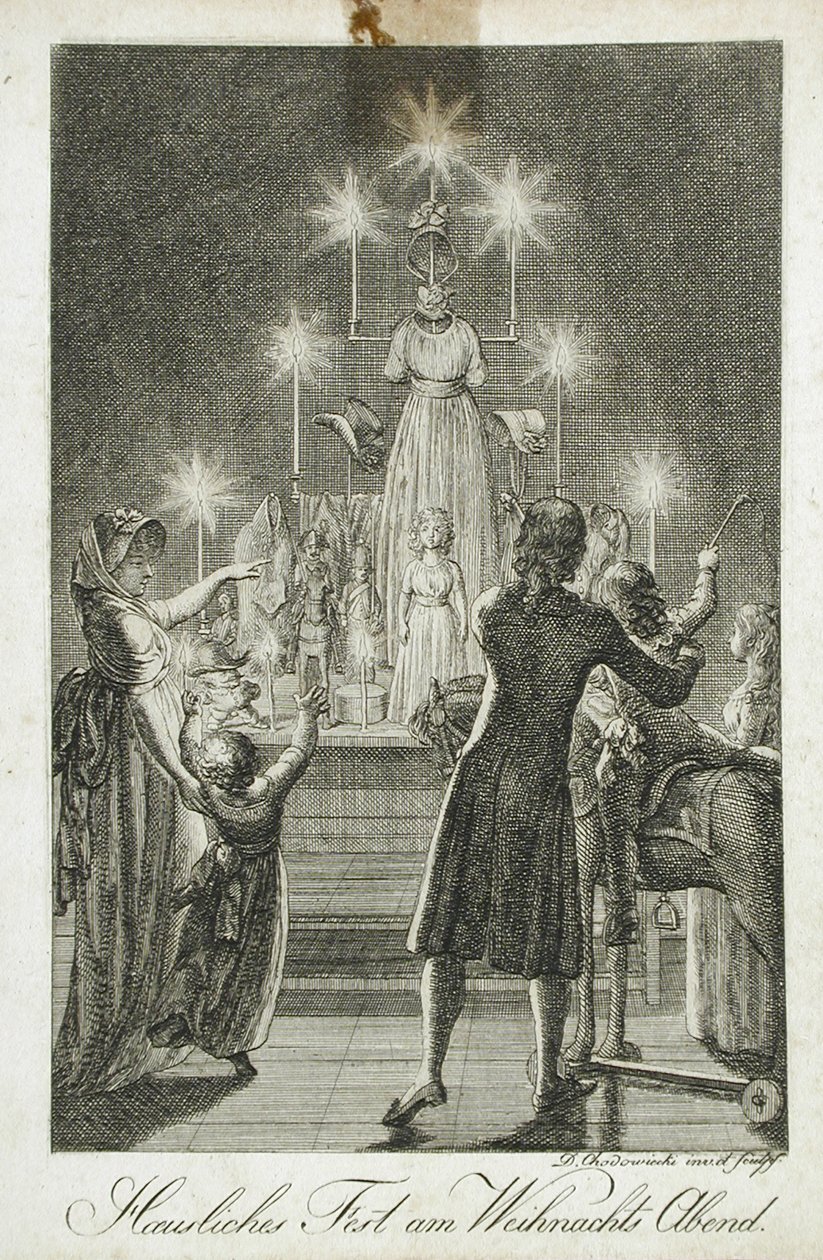 Illustrationer til »Langs almanak for 1799« af Daniel Nikolaus Chodowiecki
