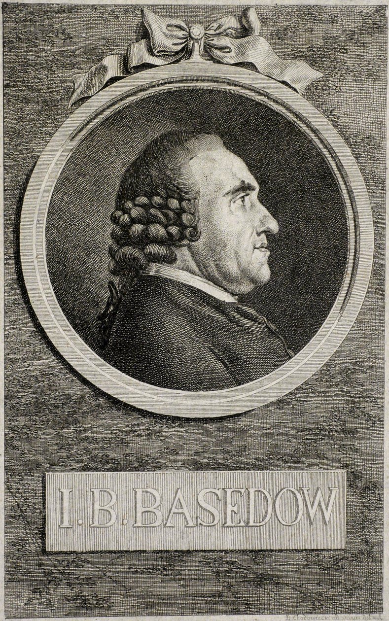 Johann Bernhard Basedow 1724-1790, 1773 af Daniel Nikolaus Chodowiecki