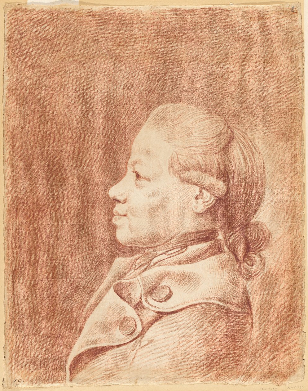 Kunstnerens søn, Heinrich Isaak Chodowiecki af Daniel Nikolaus Chodowiecki