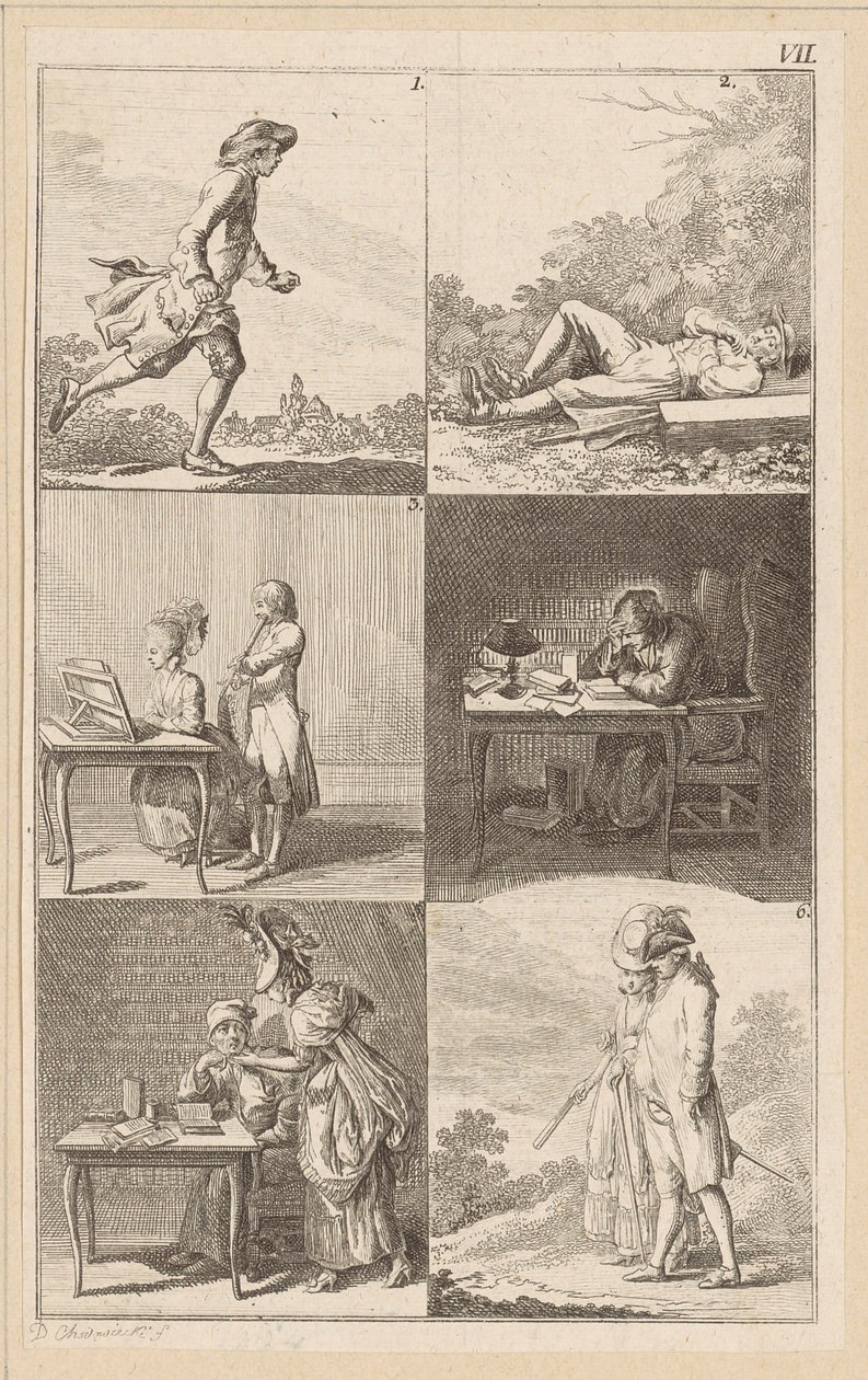 Uden titel [VII] af Daniel Nikolaus Chodowiecki