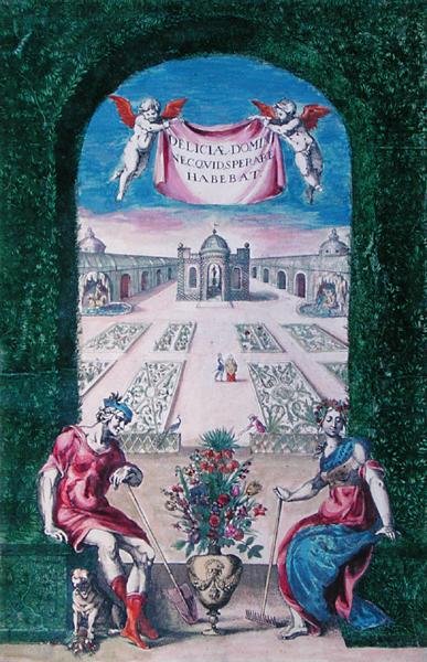 Plantebog, 1627 (farvestik) af Daniel Rabel