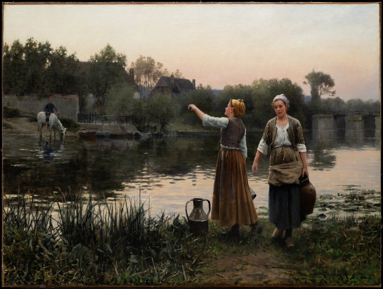Vandbærerne af Daniel Ridgway Knight
