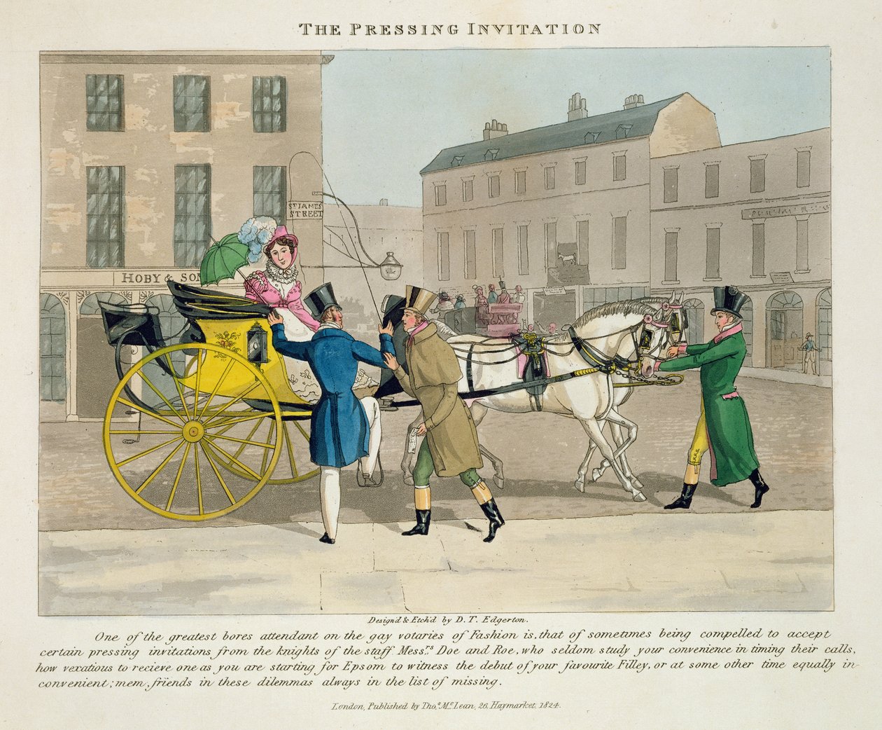 The Pressing Invitation, fra 