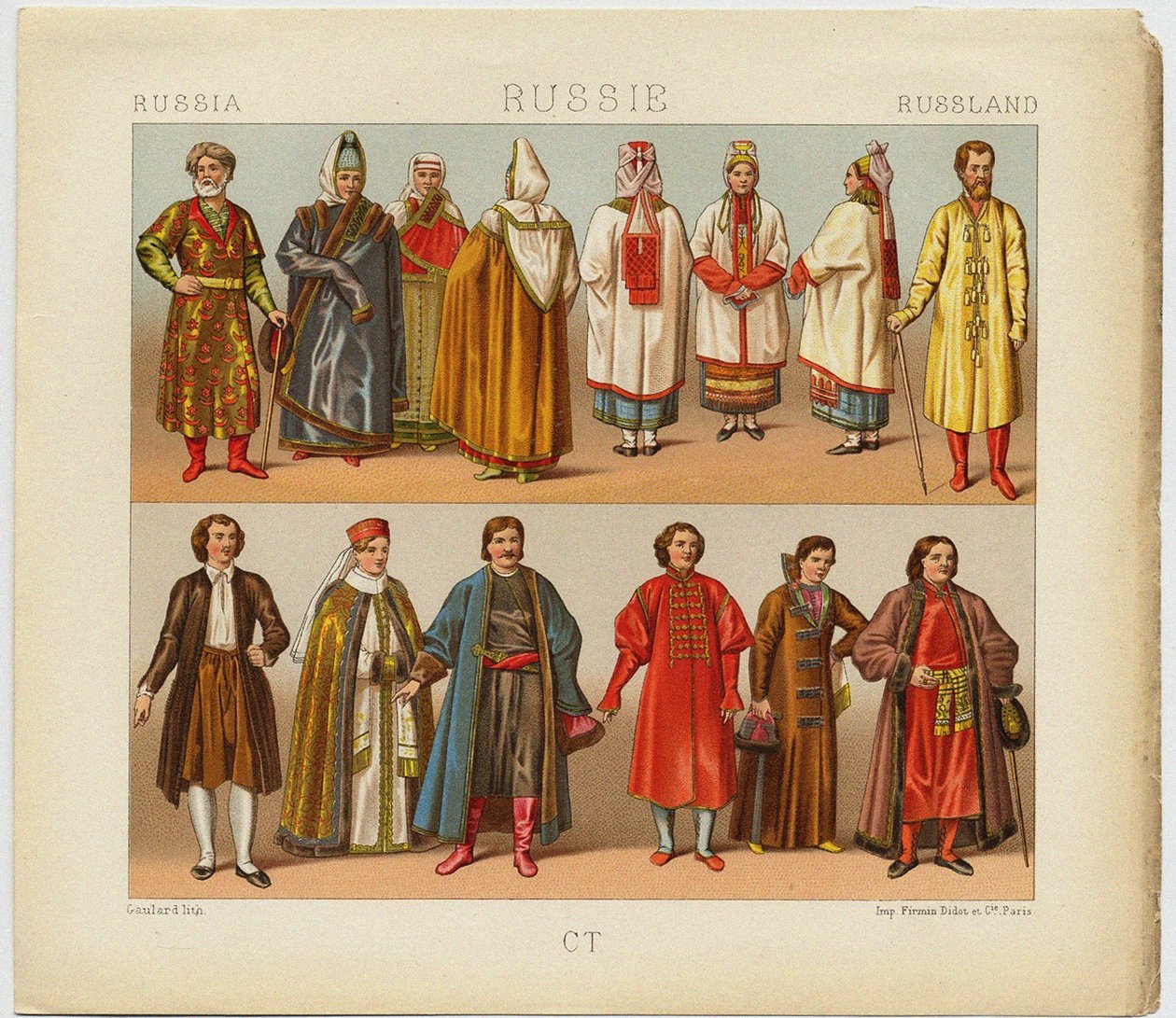 Russisk kjole, 1880 af Daniel Urrabieta Vierge