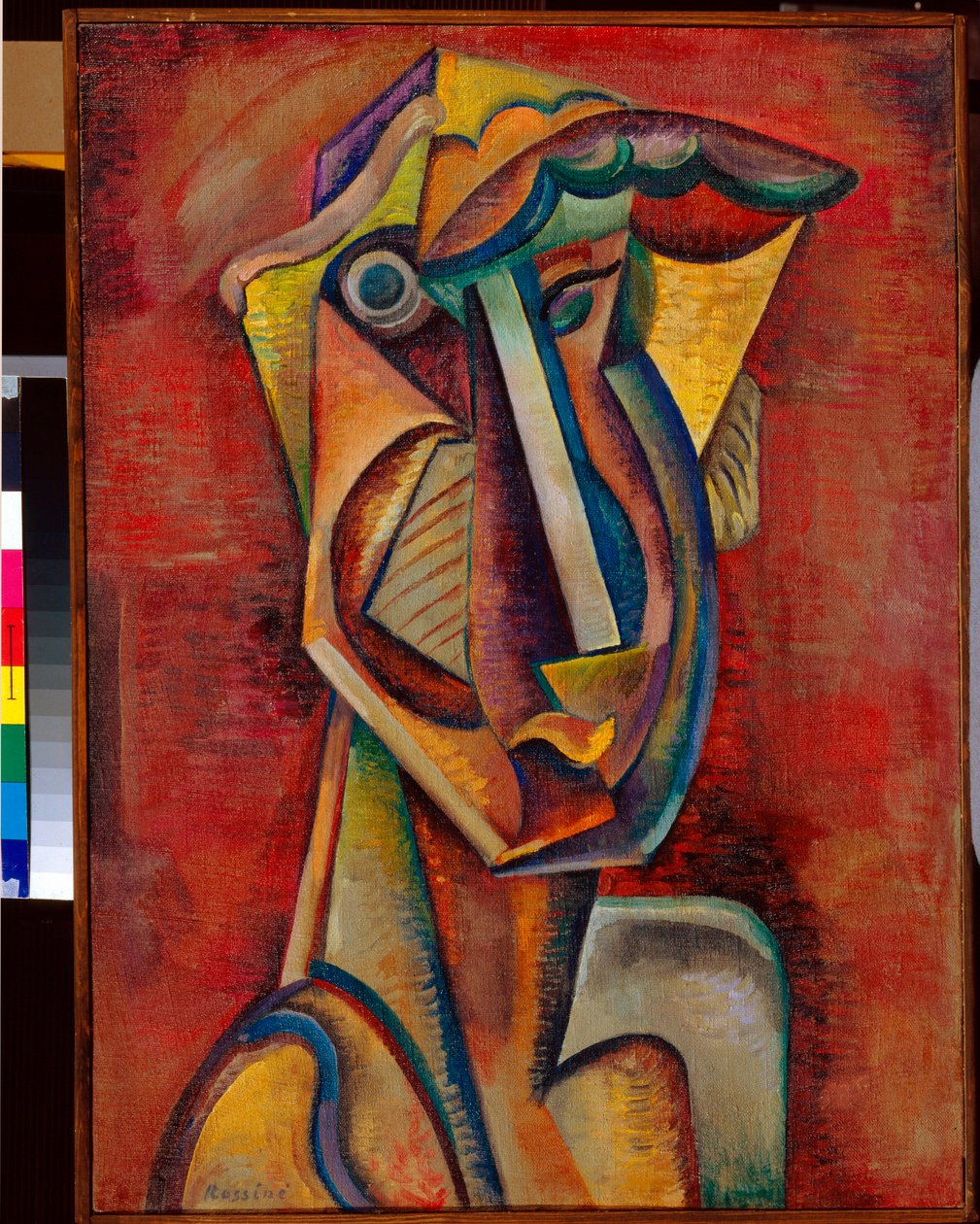 Digteren, omkring 1920 (maleri) af Daniel Vladimir Baranoff Rossine