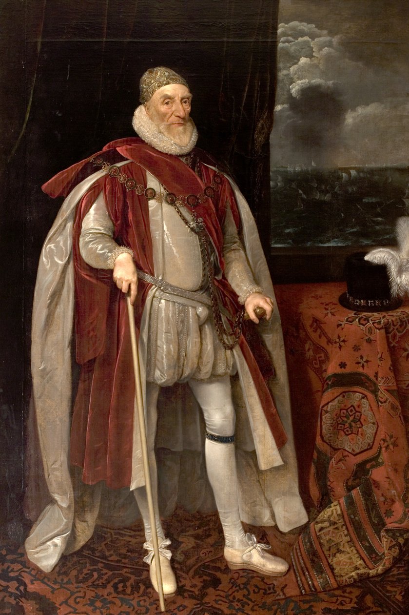 Lord Howard af Effingham, 1600-tallet af Daniel Mytens