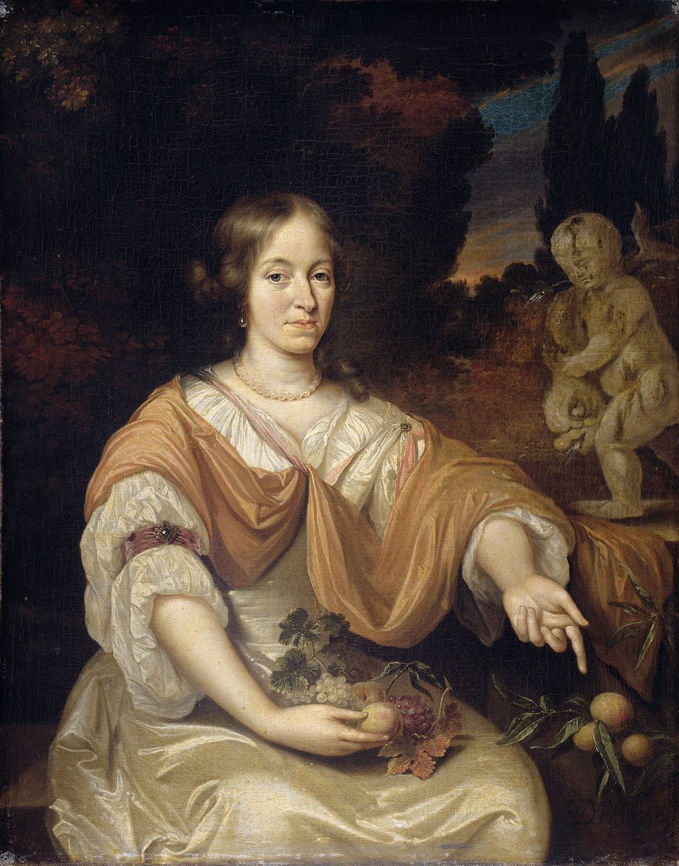 Sara Pottey (1651-1705), hustru til Johan van Bochoven af Daniël Haringh