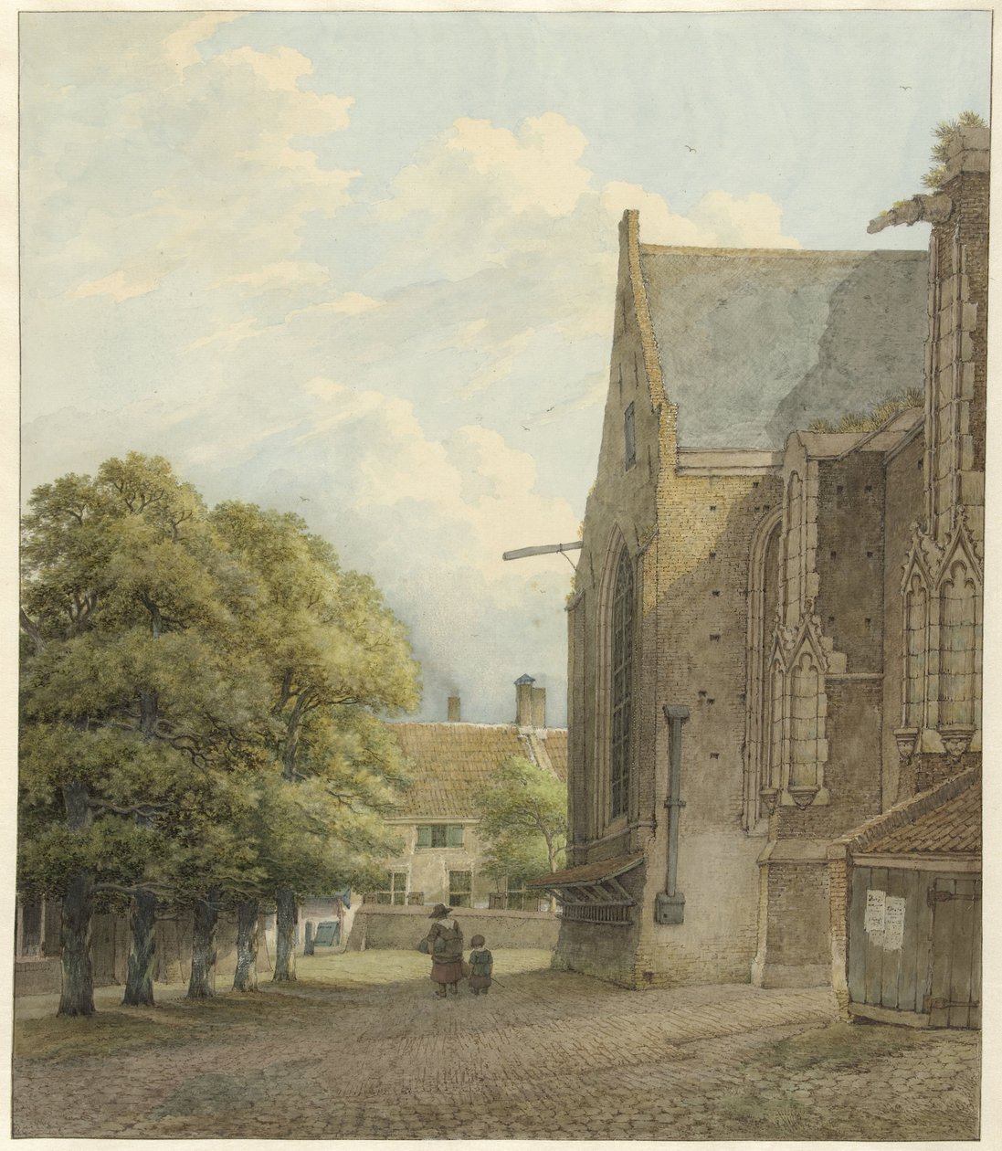 Kirken i Rhenen af Daniël Kerkhoff
