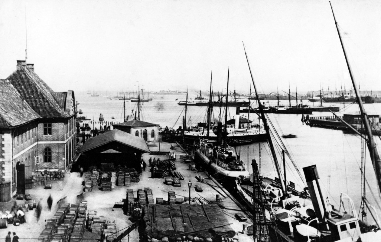 Københavns Havn, c.1880 af Danish Photographer