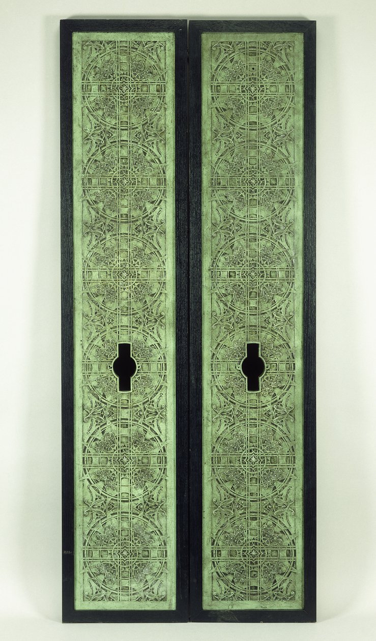 To elevatorpaneler, 1894-1895 af Dankmar Adler