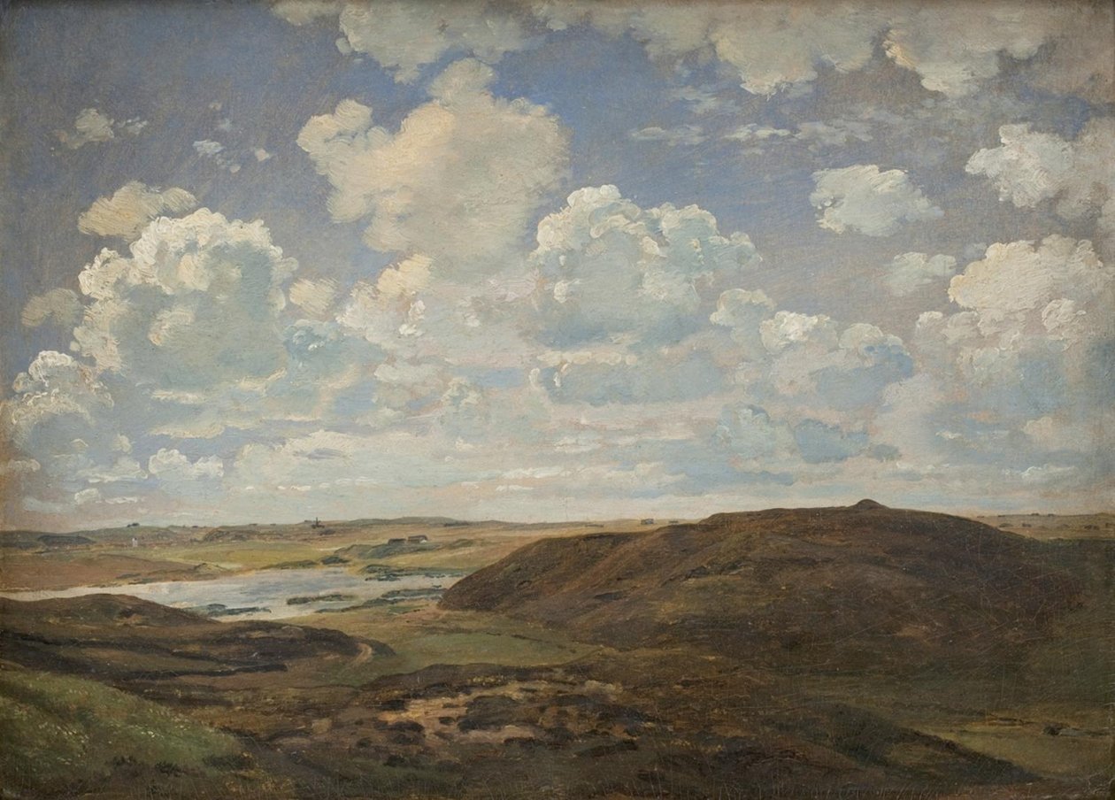 A Landscape, Tørring, Jutland af Dankvart Dreyer