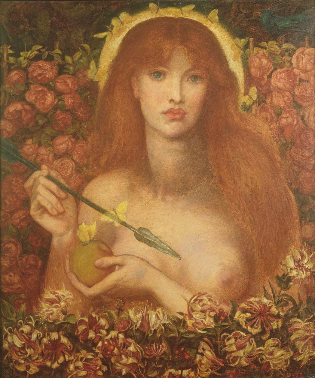 Venus Verticordia, 1868 (se også 11103) af Dante Gabriel Charles Rossetti