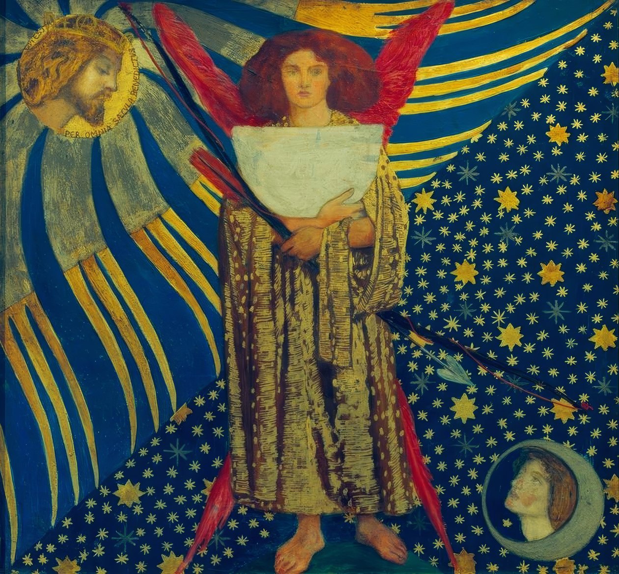 Dantis Love af Dante Gabriel Charles Rossetti