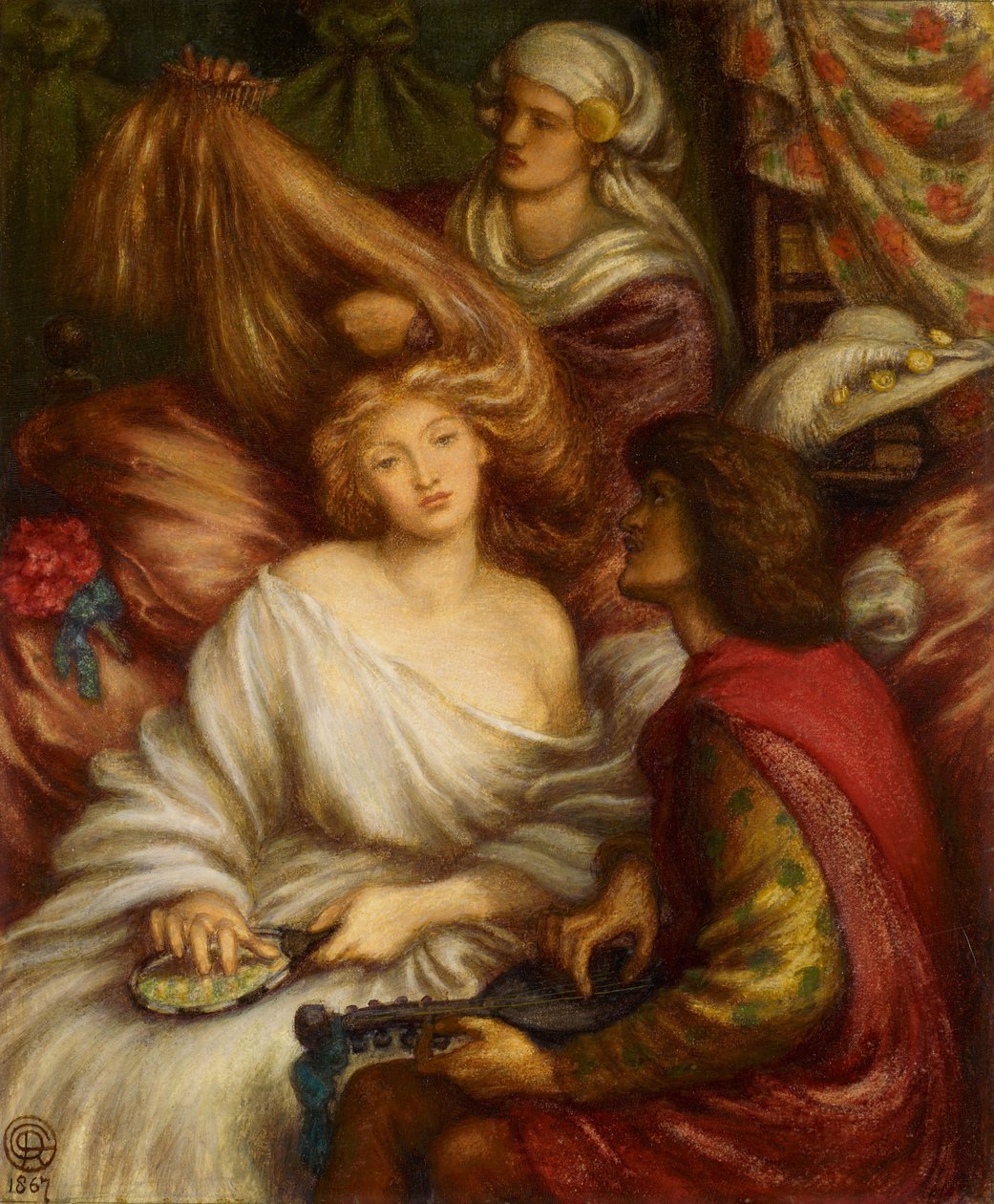 Morgenmusik af Dante Gabriel Charles Rossetti
