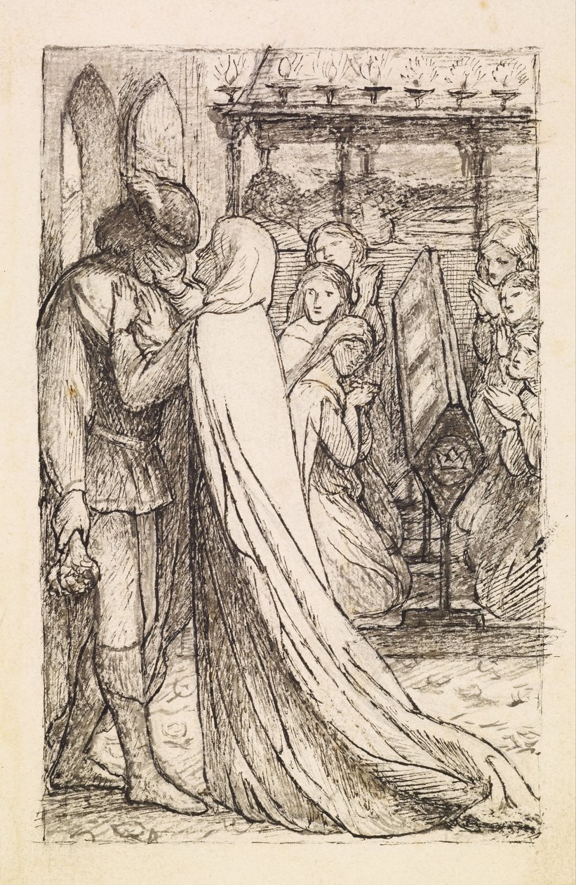 Prinsernes fremgang af Dante Gabriel Charles Rossetti
