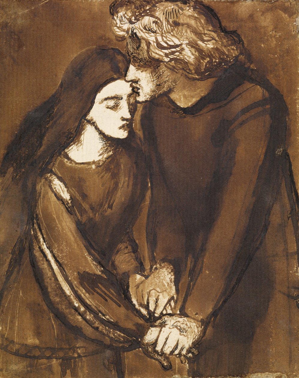 To elskere af Dante Gabriel Charles Rossetti