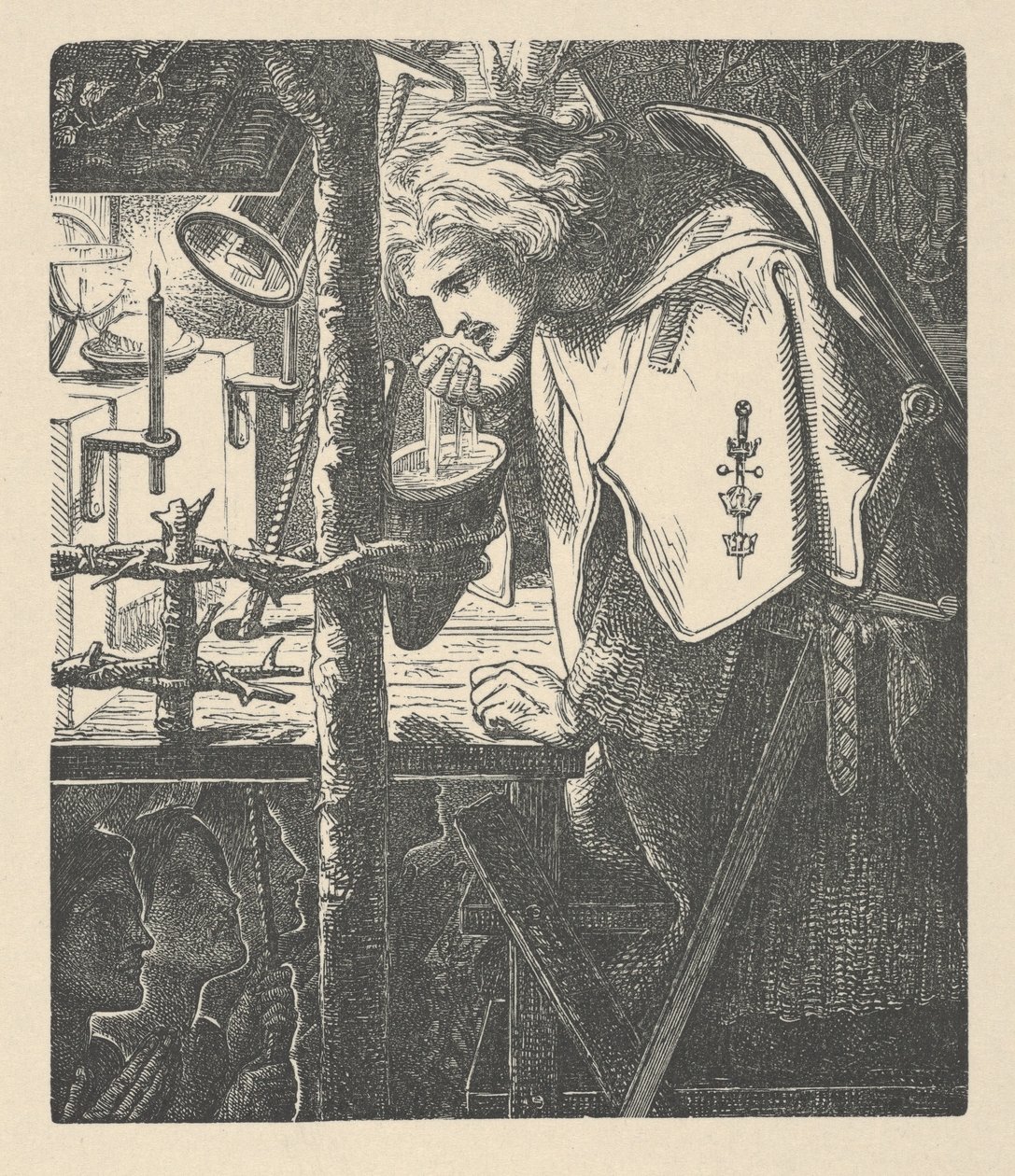 Sir Galahad fra Tennyson